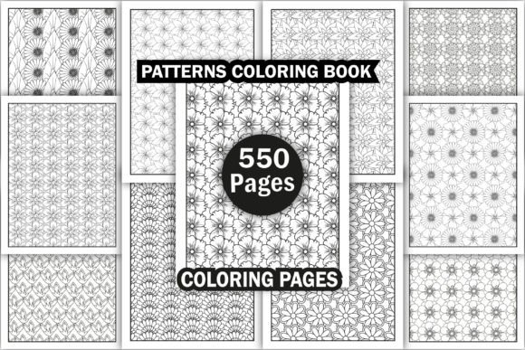 550 Patterns Coloring Bundle: A Designer's Review for Client Graphics
