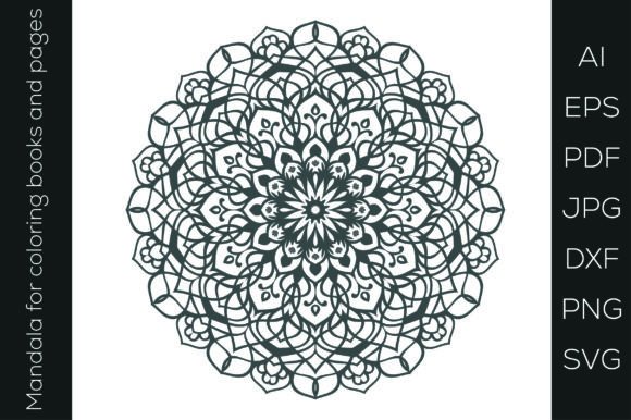 A Crafter's Review of Mandala Vol. 35 Graphics for Coloring Pages