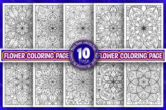 A Graphic Designer's Review of the Flower Mandala Coloring Bundle