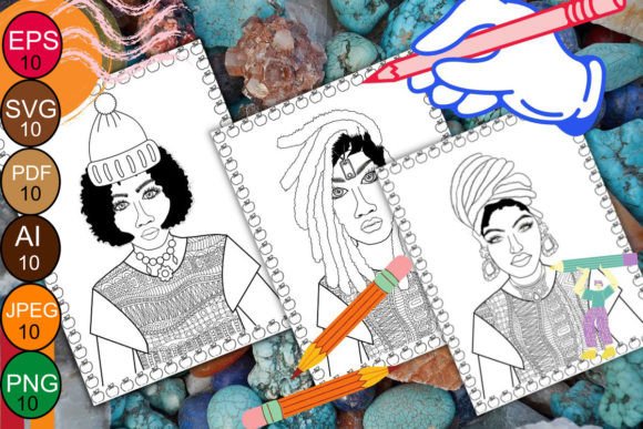 An Honest Review of African Fashion Girls Coloring Pages for Embroidery