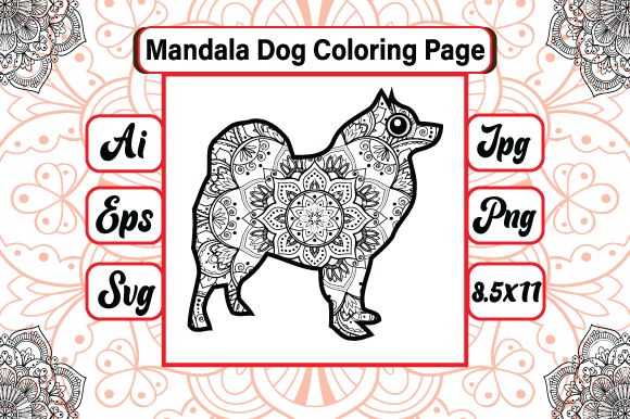 Mandala Dog Coloring Page 16: A Publisher's Review